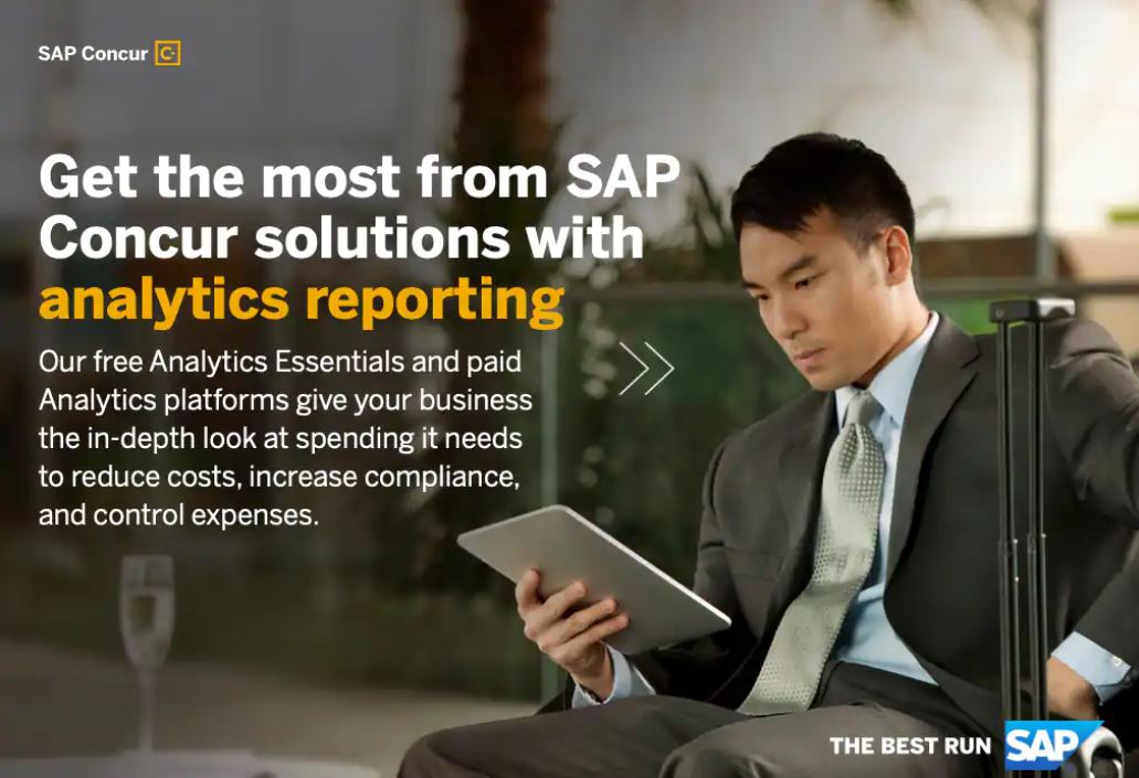 Get the Most from Your SAP Concur Solutions with Analytics Reporting