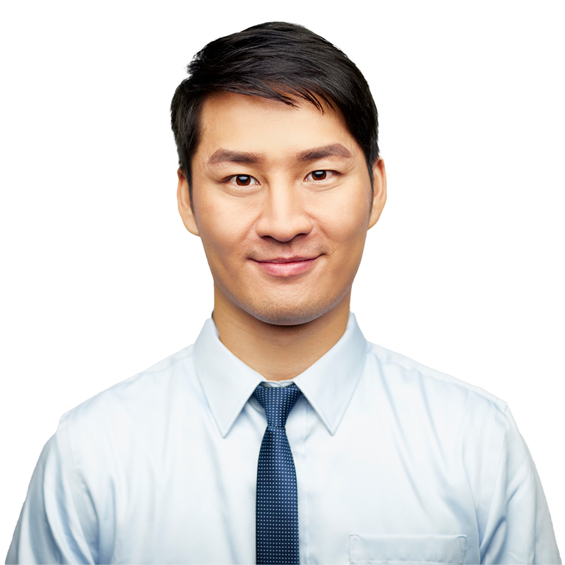 business professional smiling