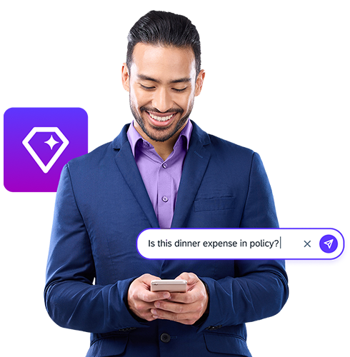 Business professional using Joule