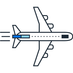 Plane pictogram