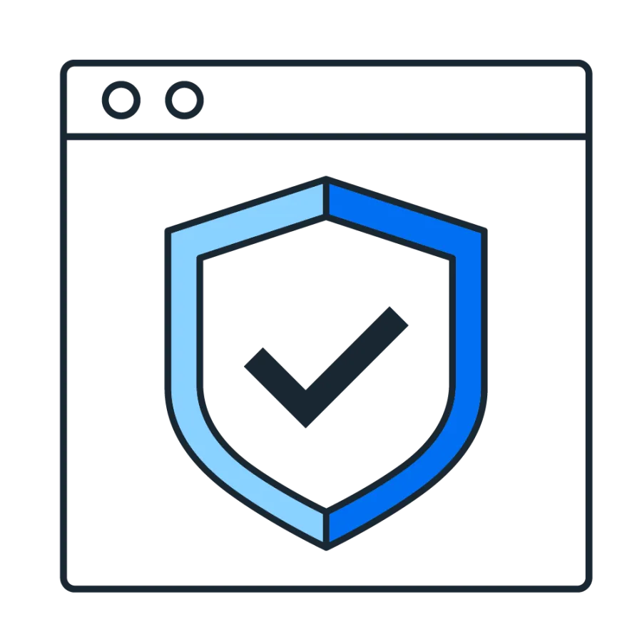 checkmark pictogram